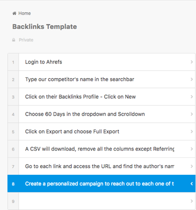 Productivity tool interface