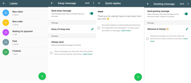 WhatsApp Business Messaging Tools
