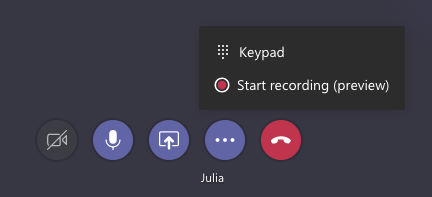 Video calls features in MT