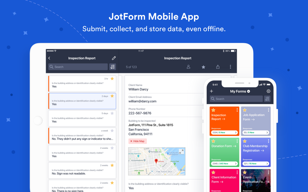 Jotform mobile forms
