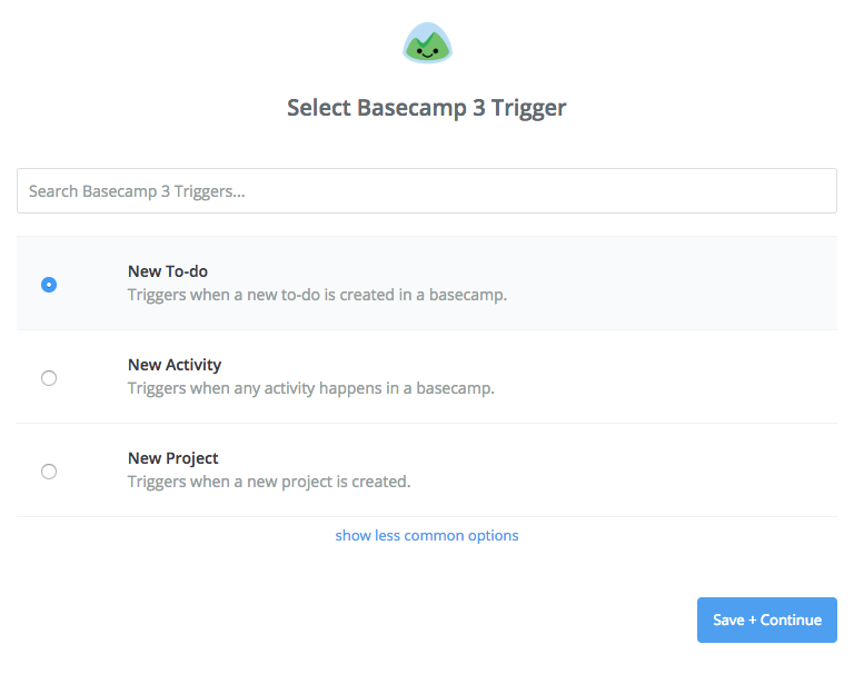 Basecamp trigger