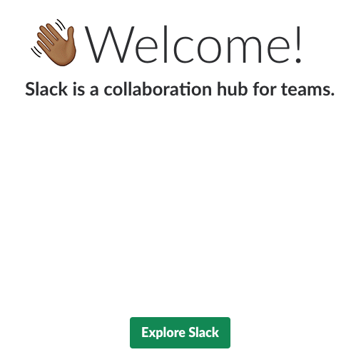 Slack sign-up tutorial