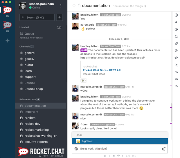 Open Source Live Chat App
