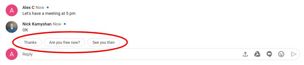 Chat de hangouts
