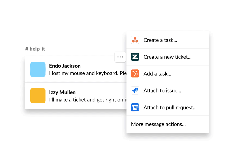 Slack task management