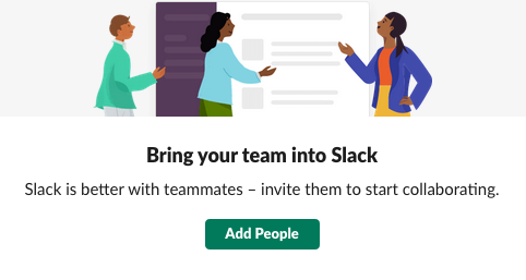 Onboarding tips in Slack