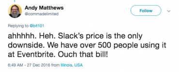 slack cost per month slack cost per month