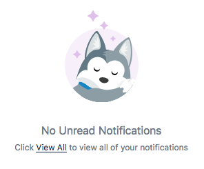 Notification box in Trello