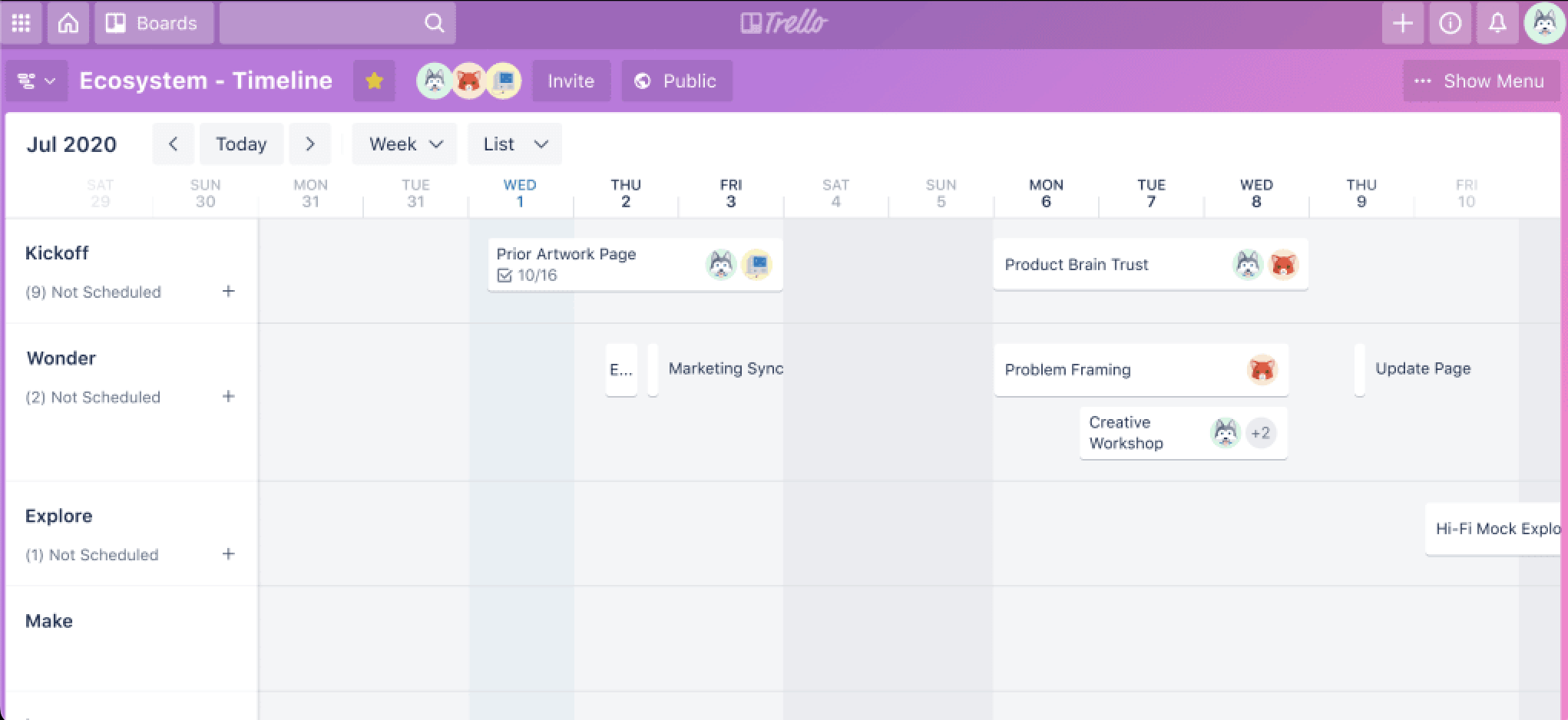 Project New World Trello Link & Discord Server (October 2023)