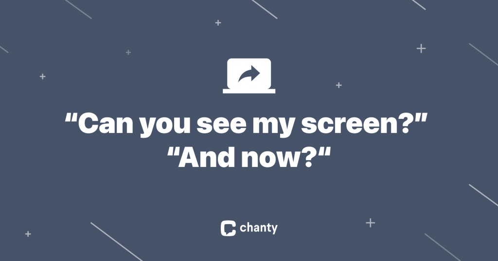 can you see my screen
