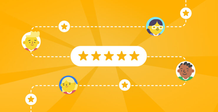 Employee feedback statistics