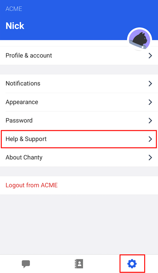 Support-mobile